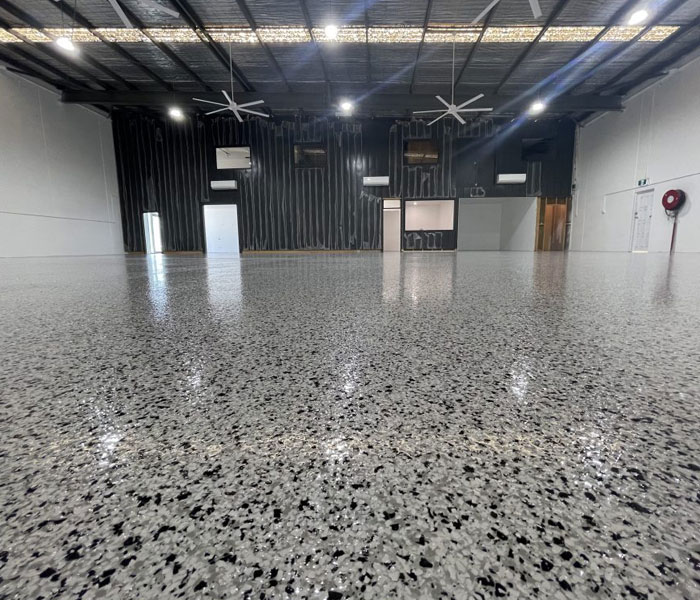 Epoxy Flakes Flooring